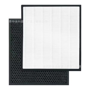 HEPA & Activated Carbon Air Purifier Filter Replacement for Whirlpool WA-4001FK, Replaces WA-4001FK