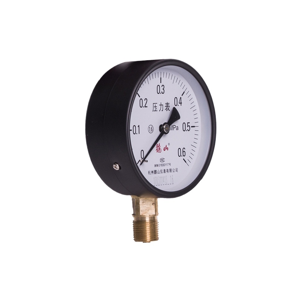 Hongshan Y100 Pressure Gauge 0-0.6 MPa for HVAC Systems - Image 2