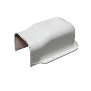 HE LING Air Conditioner Wall Hole Cover (75x65mm/100x65mm/130x90mm/160x120mm) for HVAC Ducting Aesthetics and Protection, HL75-2/HL100-2/HL130-2/HL160-2