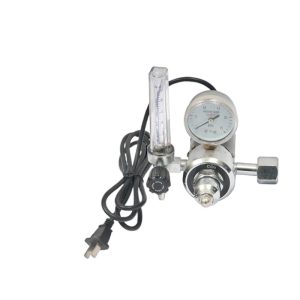 Yongheng HM-CO2-O1 CO2 & Argon Pressure Regulator with Flow Meter 0-3500 PSI for Welding & Gas Applications