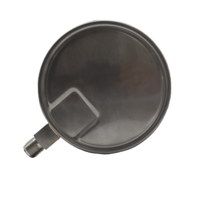 Integrated Stainless Steel Pressure Gauge (EN 837-1, 0-16 bar / 0-230 psi, CL1.0) for Hydraulic Systems - Image 2