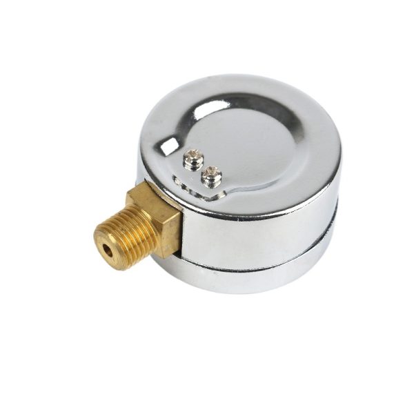 九信 50mm Radial Pressure Gauge (0-16 bar/0-230 psi) for HVAC Water Purification Systems, with Brass Connection - 이미지 3