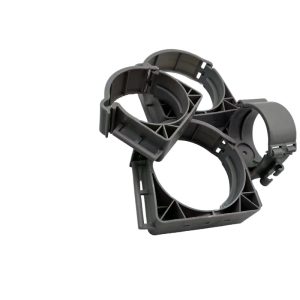 D-Type PE Pipe Clamp Bracket (75mm, 110mm, 160mm Diameter) for HVAC Ventilation Systems