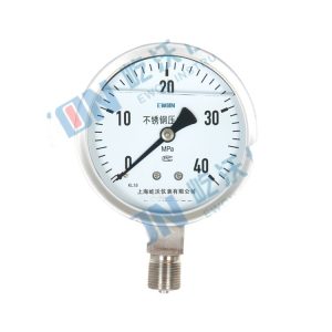 Antivibration Pressure Gauge EWON Stainless Steel KL1.6 (0-40MPa) YTFN-100H YN-100BF for Industrial HVAC Measurement Replaces YW Instruments
