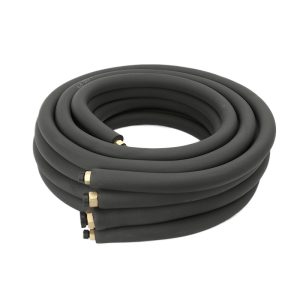 Universal HVAC Copper Pipe Extension Hose (6.38*0.6+12.7*0.6) for AC Units, 3-30 meters customizable lengths, suitable for 1P to 3P AC systems