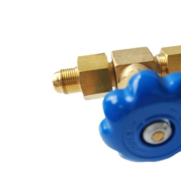 High Pressure Oxygen Regulator with Dual Gauges (0-6000psi, 0-200bar) for Oxygen Cylinders - Image 3
