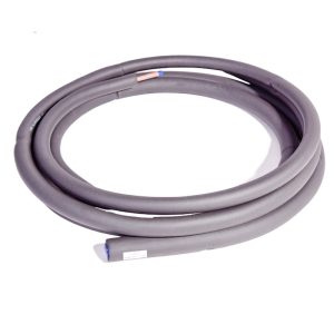 Insulated Copper HVAC Line Set (9.52x0.6mm + 15.88x0.7mm) with Smooth Flare for 3HP Inverter AC Units