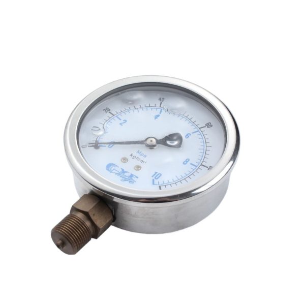 YN60 Precision Pressure Gauge Shockproof Anti-Corrosion High Temperature Hydraulic Vacuum Water Pressure Meter for HVAC Systems - Image 2
