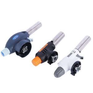 Portable Butane Flame Gun Torch Head (WH 915) for Cassette Type Gas Tanks