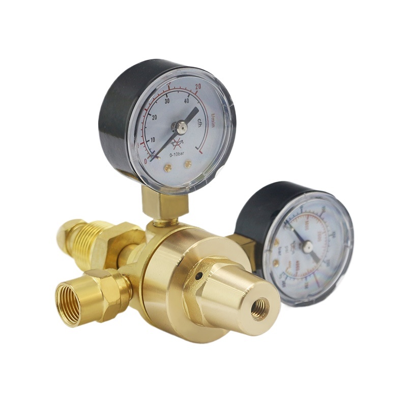 Argon Gas Pressure Regulator (0-10 bar / 0-15 MPa) with Dual Gauge for Stable Pressure Control - Image 2