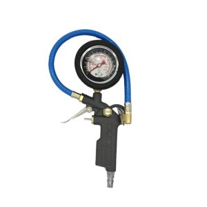 Automotive Tire Pressure Gauge with Inflator Head and Digital Display for Car Tires, for SONG LIN
