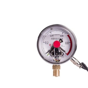 Analog Pressure Gauge YNXC100 (0-1.6 MPa, 100mm Dial) for Industrial HVAC Systems