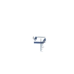 1.5" Stainless Steel Valve Head (Total Length 23.3mm, Width 3.3mm, Hole 1.4mm) for Instruments, Replaces 1076#