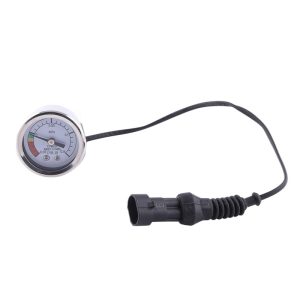 Axial Transmitter Pressure Gauge with Stainless Steel Casing and Copper Connector 40MM Range 0-0.15MPa for HVAC Systems