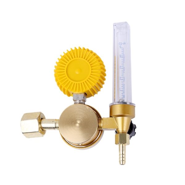 Yuepai YQAr-731L Argon CO2 Pressure Regulator Single Stage Flowmeter Gauge for MIG TIG Welding - Изображение 2