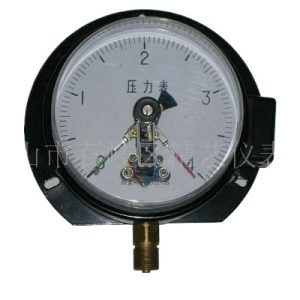 Magnetic Electric Contact Pressure Gauge (0-4MPa, 1.6 Accuracy, Radial Connection, 150mm Dial) for Industrial Control Systems, Replaces YJY-040