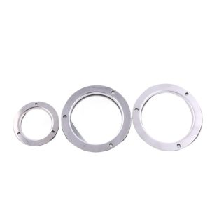 Axial Oil-Filled Gauge Flat Flange (40mm, 50mm, 63mm & 100mm) Stainless Steel