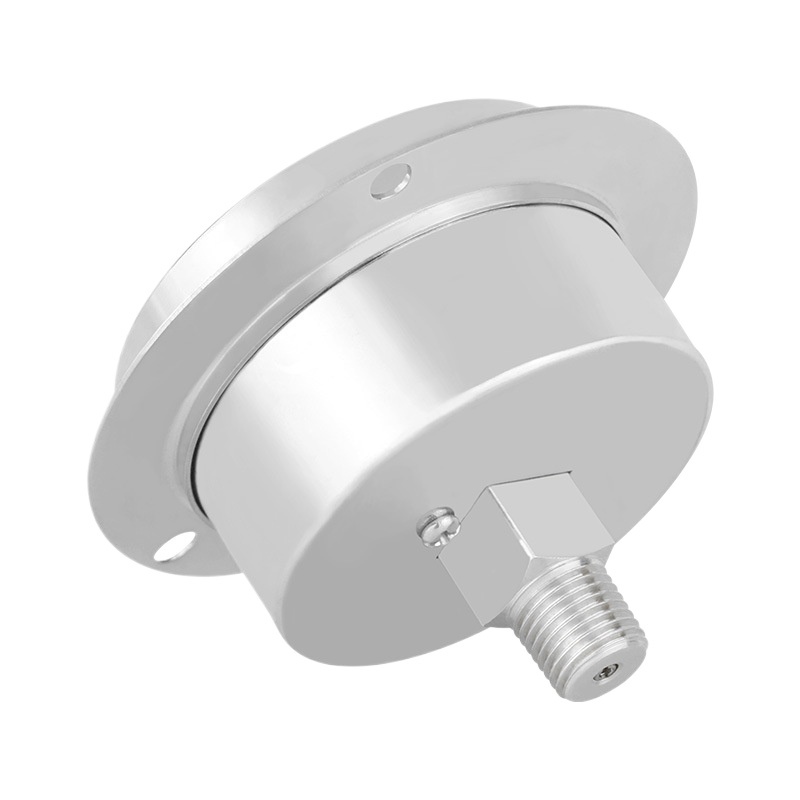 Membrane Pressure Gauge YE60ZT Axial Edge Panel Type (Pressure Range 0-25KPa, KL2.5) for Gas Pipeline Pressure Measurement - Image 3