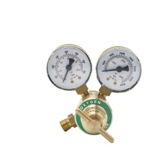 Mini Oxygen Pressure Reducer Anti-Vibration Brass Regulator for Gas Welding Cutting