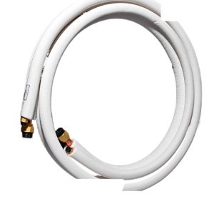 Embossed Copper HVAC Line Set (6.35*0.6+15.88*0.7mm) with Flexible Bending for 3P Small Air Conditioner, Yidu Universal AC Tube Extension