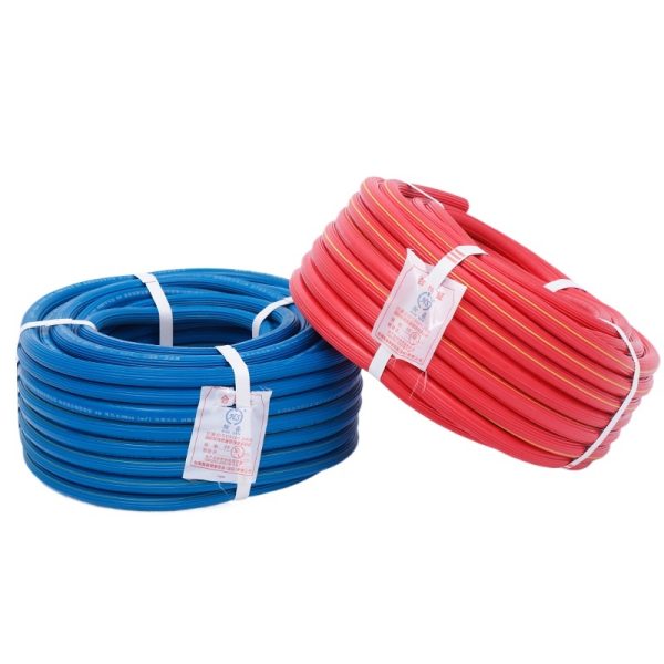 Hanshan Two-Glue One-Line Oxygen Acetylene Hose (Red/Blue, Flexible, Puncture-Resistant) for Welding & Industrial Gas - รูปภาพ 3