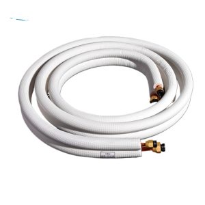 Universal HVAC Copper Pipe Line Set with Insulation (6.35x0.6mm/9.52x0.6mm, 1/4"x3/8") for Air Conditioners, Replaces YD-YHM-1P-190417-4