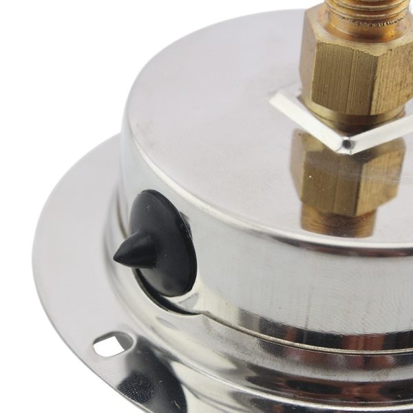 Y Series Pressure Gauge (R22/R134a, Dual Scale, Panel Mount) for HVAC Refrigeration Systems - Imej 3