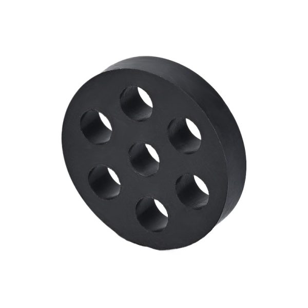 Rubber Air Conditioning Shock Absorber Pad (Honeycomb Design) for Outdoor HVAC Unit Base, Noise Reduction & Heavy Duty Load, Replaces WTG004-A - Imej 2