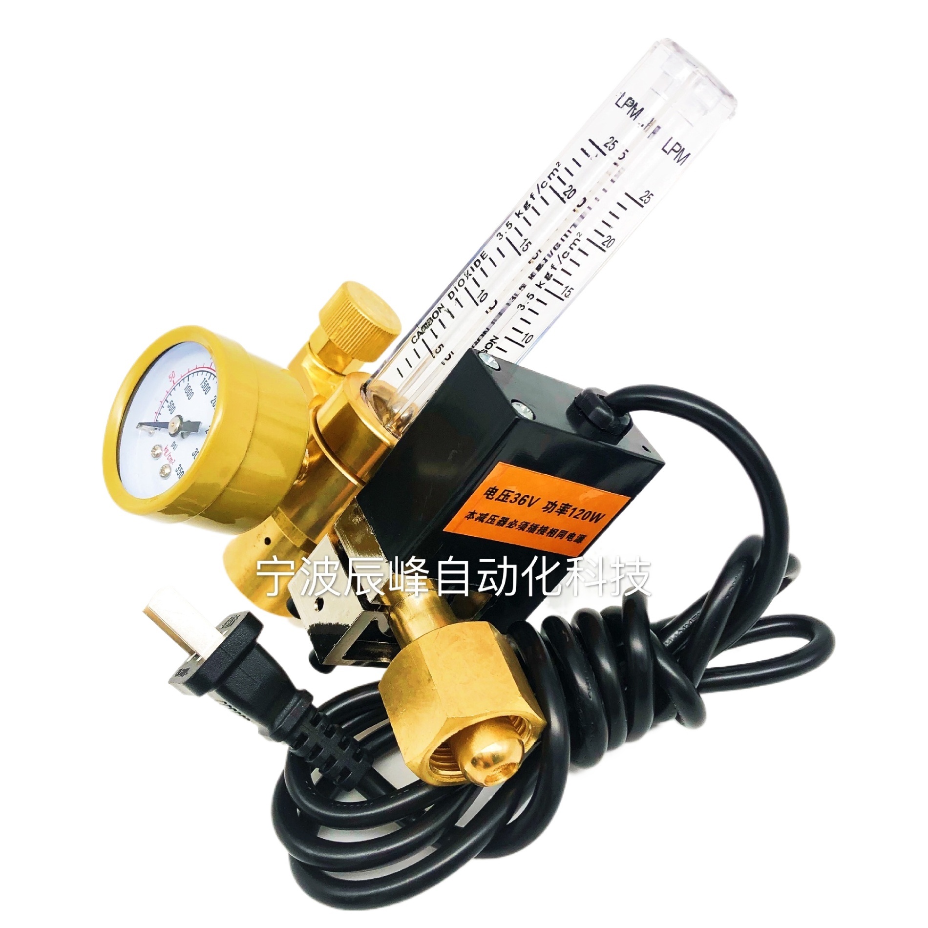 Mixed Gas MIG Welding Full Copper Internal Thread Spherical Seal Energy-Saving Pressure Regulator CO2 Reducer YQT-191 - Image 2