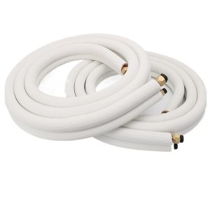 Premium Copper Air Conditioner Tube Kit (6.35mm OD / 12.7mm OD) thick, for 2HP AC Units, Universal AC Installation & Repair
