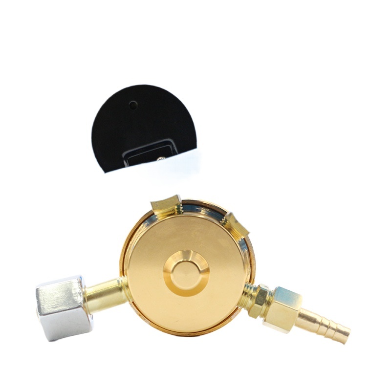 Flat Bottom Shockproof Oxygen Pressure Reducer YQY07 0-15MPa Gas Pressure Regulator for HVAC - Image 2