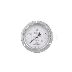 Hongshan YA100BFZT Ammonia Pressure Gauge (1.6 MPa, Axial, 100mm) for HVAC Refrigeration Systems
