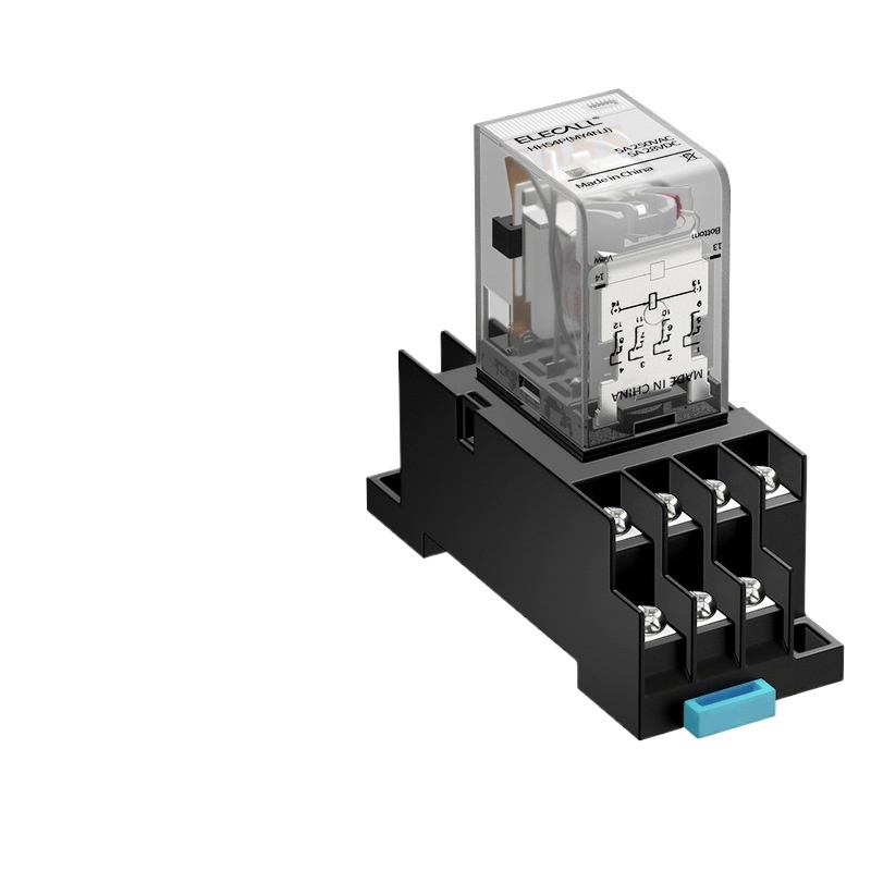 Miniature Intermediate Relays (HH52P/HH53P/HH54P) with 2/3/4 NO/NC Contacts, 12V/24V/36V/110V/220V AC/DC, for Distribution Control - Image 2