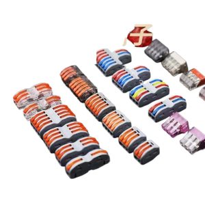 ELACALL Quick Wire Connector Terminal Block SPL PCT Series for Soft and Hard Wires