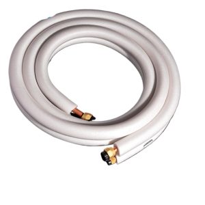 Ductless Mini Split Insulated Copper Line Set 6.35*0.6+12.7*0.6 for Daikin Heat Pump Air Conditioner (2P, 1m)