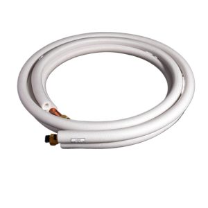 Universal Air Conditioner Extension Copper Tube Kit (9.52*0.6+15.88*0.7mm) with Insulation, Durable & Easy Install for HVAC Systems, 1-3 Meter