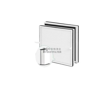 HEPA Air Purifier Filter Replacement (255x280x32mm) for Afloia Europa Replaces Afloia Europa White Card Composite Carbon Net HEPA