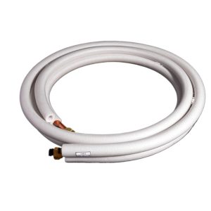 YiDu Air Conditioner Copper Pipe (9.52x0.6mm/15.88x0.7mm) with Insulation, 3m Length, for 3HP HVAC Systems, Replaces YD-3m3p-BSK-190329-3