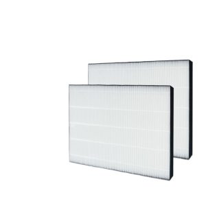 Replacement HEPA Activated Carbon Filter Kit for Sharp Air Purifiers FZ-J80HFE FZ-A60HFE KC-W80/KC-BX80 KC-Z80/KC-150, Replaces FZ-D80DFE