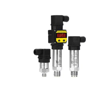 MENGCHUAN Instrument Pressure Transmitter (0-100KPa, 4-20mA, 24V DC, Digital Display, IP65) for HVAC Systems, Replaces MC801-QPM