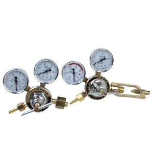 Zhenxin Anti-Vibration Oxygen Acetylene Argon Pressure Reducer Regulator Gauge Set for Welding Cutting