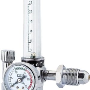 Argon Gas Pressure Regulator Flow Meter Gauge 0-25 MPa for Welding HVAC Systems