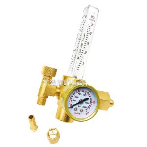All-Copper Argon Regulator with Spherical Seal 5/8 Inch Inner Thread for TIG Welding (0.35 MPa, 25 L/min)