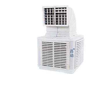 Industrial Evaporative Air Cooler (18000 m³/h, 4-5℃ Cooling) with Copper Motor and Large Airflow for Large Area Cooling and Humidification