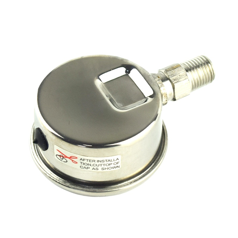 Industrial Stainless Steel Pressure Gauge (0-1000 kPa/0-145 psi) Y50 Radial Connection for Oil, Gas, Liquid, Water Systems - Image 2