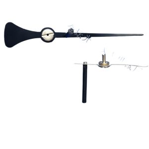 Y150 Pressure Gauge Indicator Pointer (Total Length 91.75mm, Center Distance 65mm) for Pressure Gauges Replaces 1406