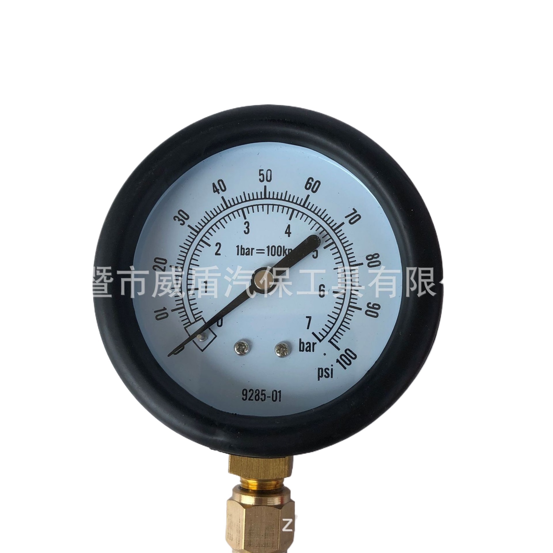 Automotive Engine Oil Pressure Gauge Tester Kit (Red Case) for Car Maintenance and Repair - Image 2