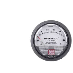 MAGRFHELIC TE2000 Differential Pressure Gauge (0-1KPA, ±2% Accuracy) for Cleanrooms & HVAC Systems Replaces ELECALL Series