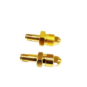 CGA580 Oxygen Regulator Inlet Rod Brass CGA580 G5/8 External Thread Adapter for Gas Regulators