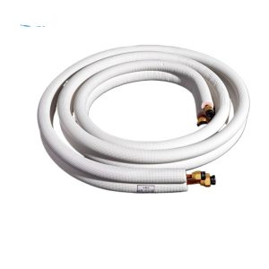 Embossed Copper HVAC Line Set (6.35*0.6+9.52*0.6) for 1HP AC Units - Universal Fit